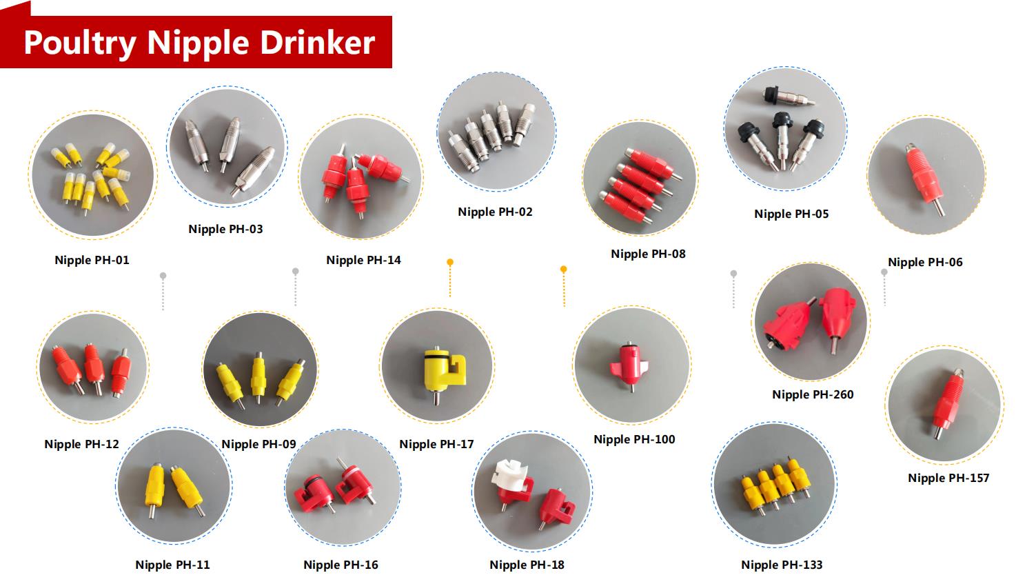 poultry nipple drinker ниппельная поилка для птицы