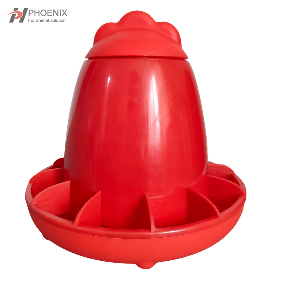 Кормушка для кур с дождевиком и поилкой с клапаном, 6,5 фунтов / 1 галлон PH-162