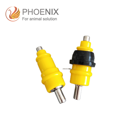  Автоматическая ниппельная поилка для кур Ниппельная поилка для птицы с резиновой автоматической поилкой для кур PH-13