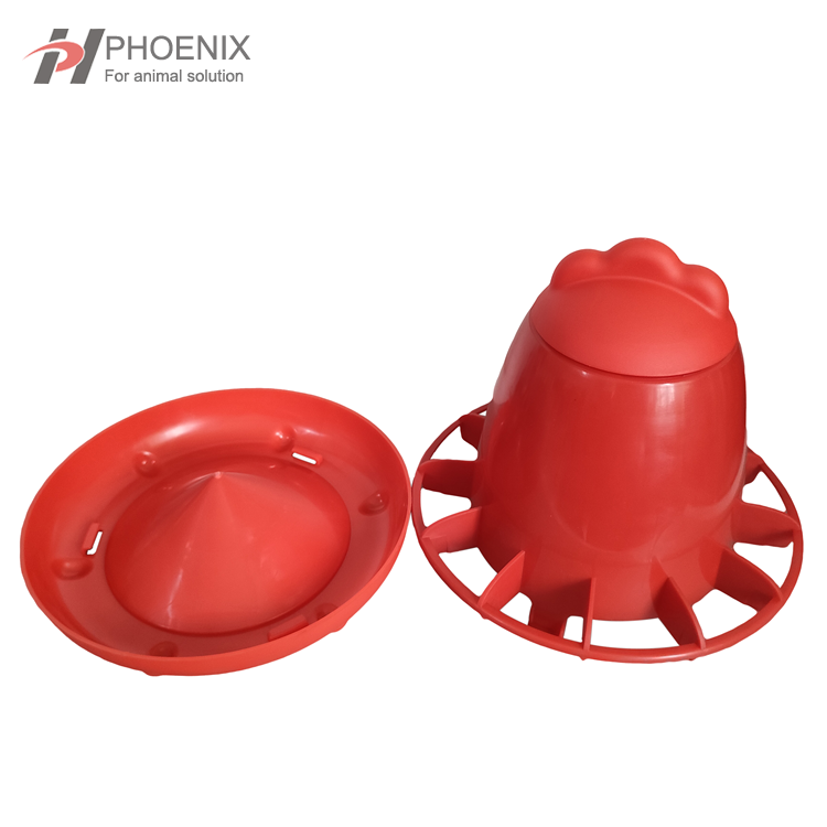 Кормушка для кур с дождевиком и поилкой с клапаном, 6,5 фунтов / 1 галлон PH-162